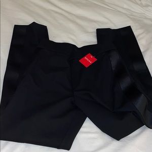 Spanx Ankle Tuxedo Slim Straight Black pants